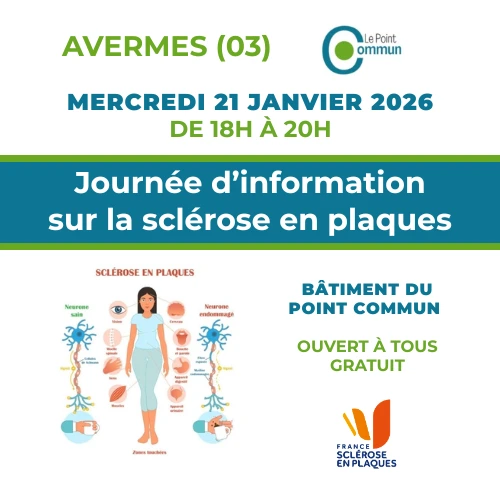 Avermes : journée d’information et d’échange autour de la sclérose en plaques