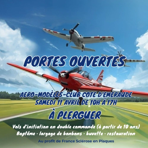 Portes ouvertes de l’Aéro Modèles Club de la Côte d’Émeraude - Plerguer