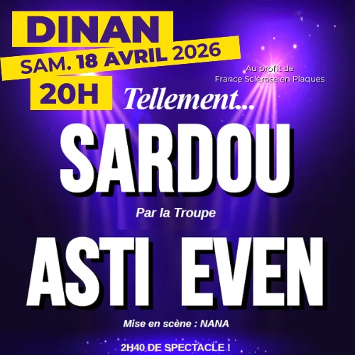 Spectacle “Tellement… Sardou” à Dinan