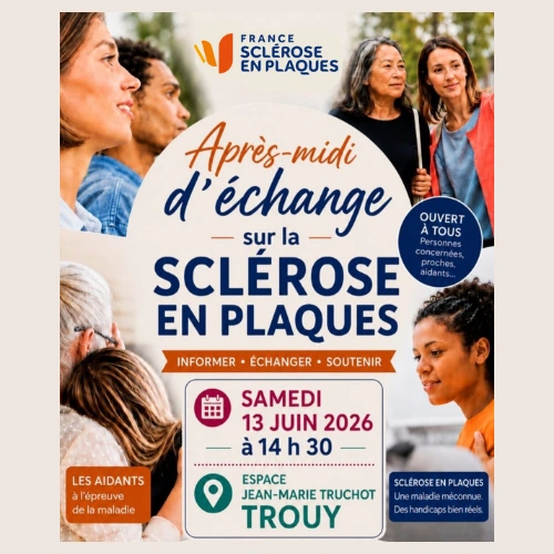 Après-midi d’échange sur la SEP à Trouy : informer, échanger et soutenir