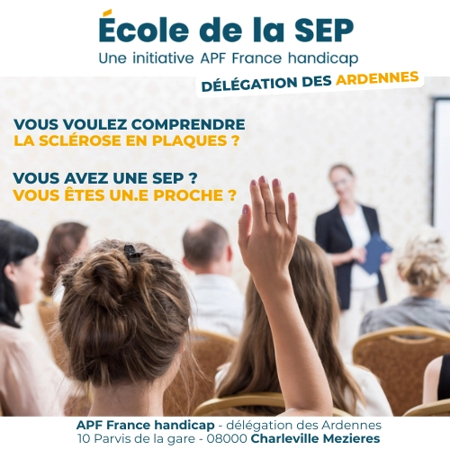 École de la SEP dans les Ardennes : 5 rendez-vous pour mieux comprendre la sclérose en plaques