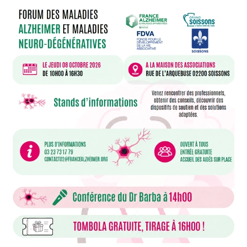 France Sclérose en Plaques présente au forum santé à Soissons