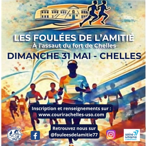 Les Foulées de l’Amitié reviennent à Chelles le 31 mai 2026