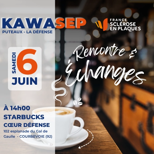 KawaSEP à La Défense : un moment convivial pour échanger autour de la maladie