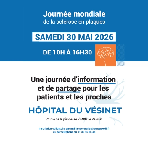 Journée mondiale de la SEP : une journée d’échanges et d’informations au Vésinet