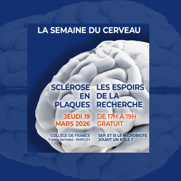 Conférence Collège de France - Semaine du Cerveau 2026