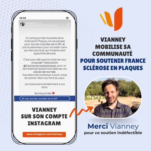Un soutien indéfectible aux côtés de France Sclérose en Plaques