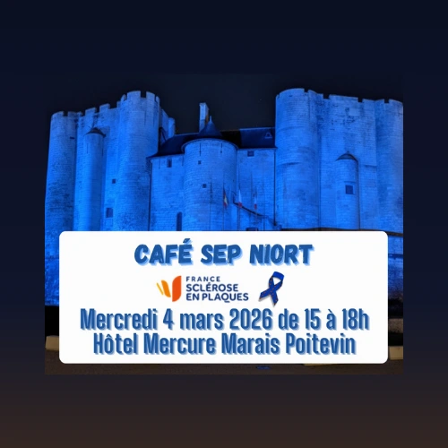 Café SEP à Niort : un temps d’échange pour les personnes touchées par la sclérose en plaques