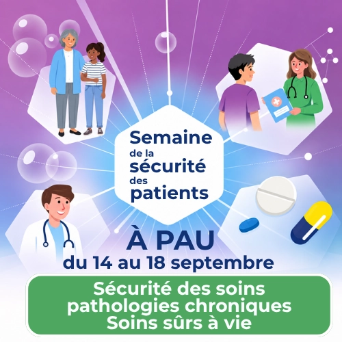 Semaine de la sécurité des patients au CH de Pau