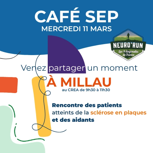 Café SEP à Millau : un temps d’échange et de solidarité autour de la sclérose en plaques