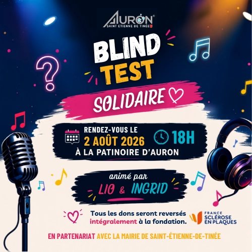 Blind Test à Auron : testez vos connaissances musicales pour la bonne cause !