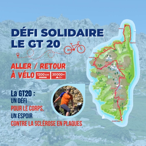 Défi solidaire : 1 200 km à vélo pour soutenir la lutte contre la sclérose en plaques