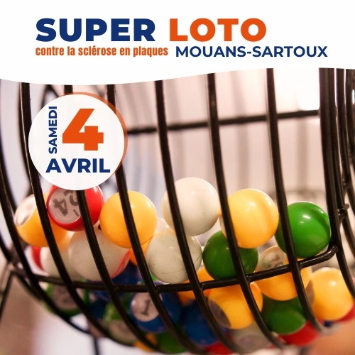 Super loto solidaire contre la sclérose en plaques à Mouans-Sartoux