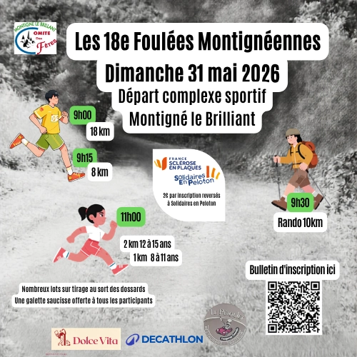 Les Foulées Montignéennes courent contre la SEP