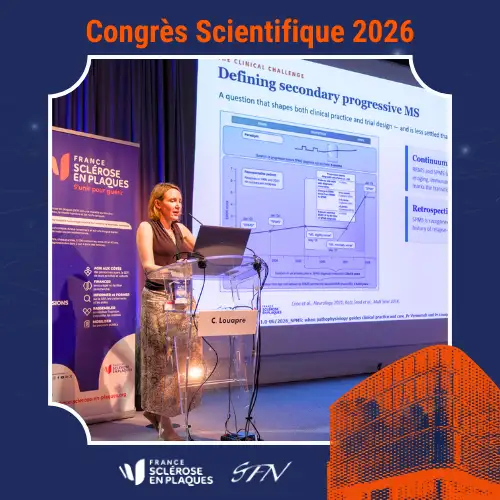 Pre Céline Louapre, congrès scientifique SEP - juin 2026
