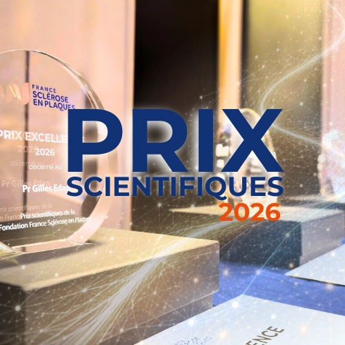 Prix scientifiques 2026 : trois personnalités distinguées pour faire avancer la lutte contre la sclérose en plaques.