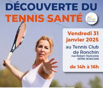 Découvrez le Tennis santé à Ronchin (59)