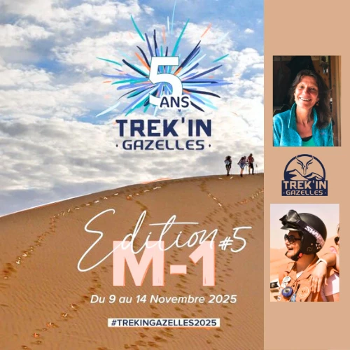 Trek’in Gazelles : un défi solidaire et écoresponsable au cœur du désert marocain