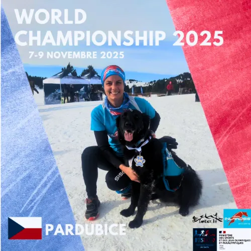 Anaïs Pichereau, ambassadrice de la résilience au championnat du monde de Canicross