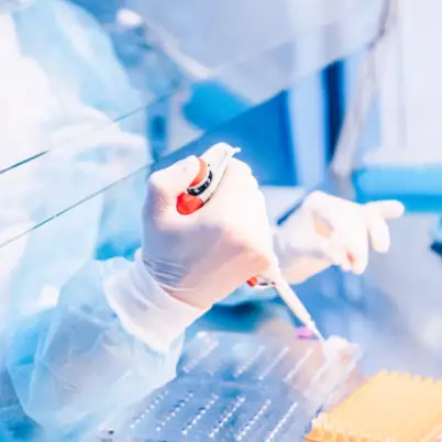 Visuel de la page de la recherche médicale et scientifique