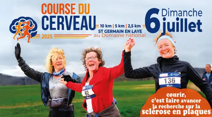 La Course du cerveau contre la sclérose en plaques
