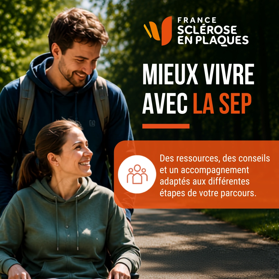 Accompagnement pour mieux vivre avec la SEP