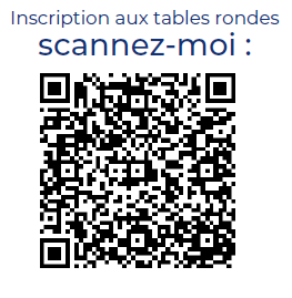 QR Code pour inscription - table ronde Roanne - mai 2025